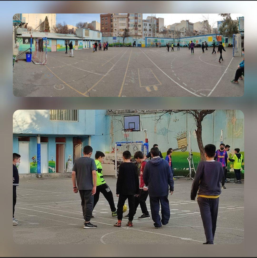 ورزش فوق برنامه پایه هفتم