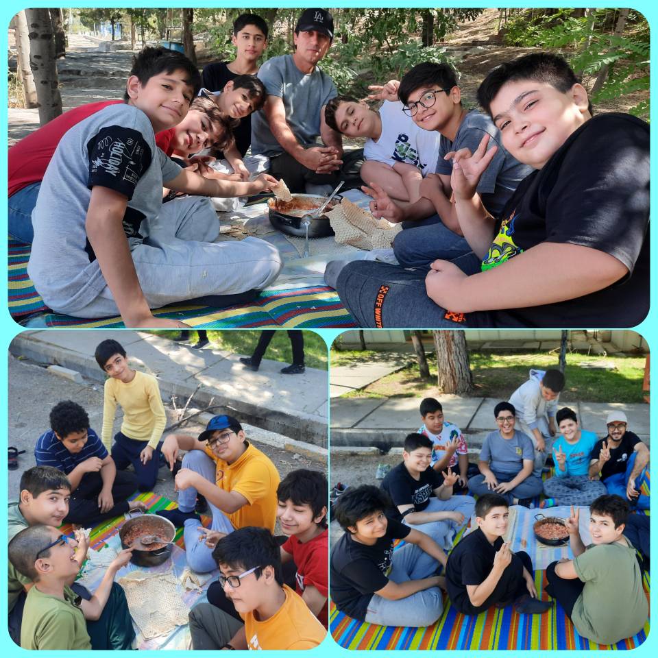 .🏟️ پایگاه تابستانی تب وتاب پایه هفتم