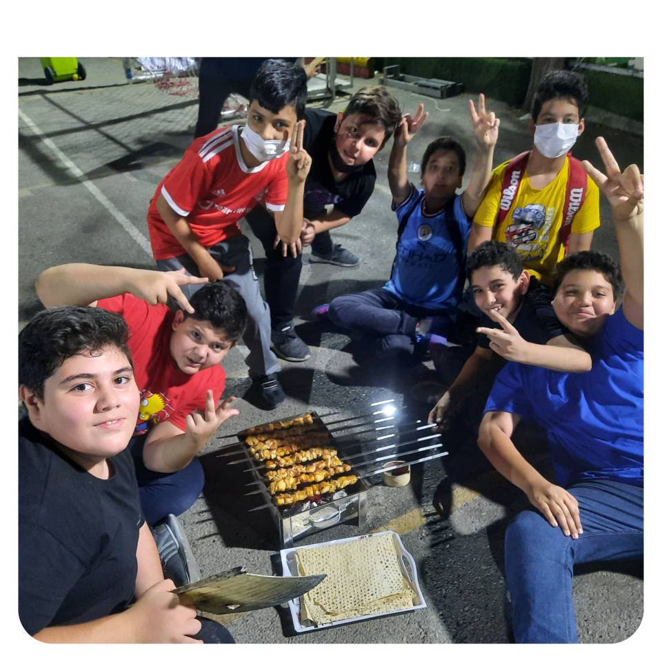 اردوی روزی در مدرسه پایه هفتم