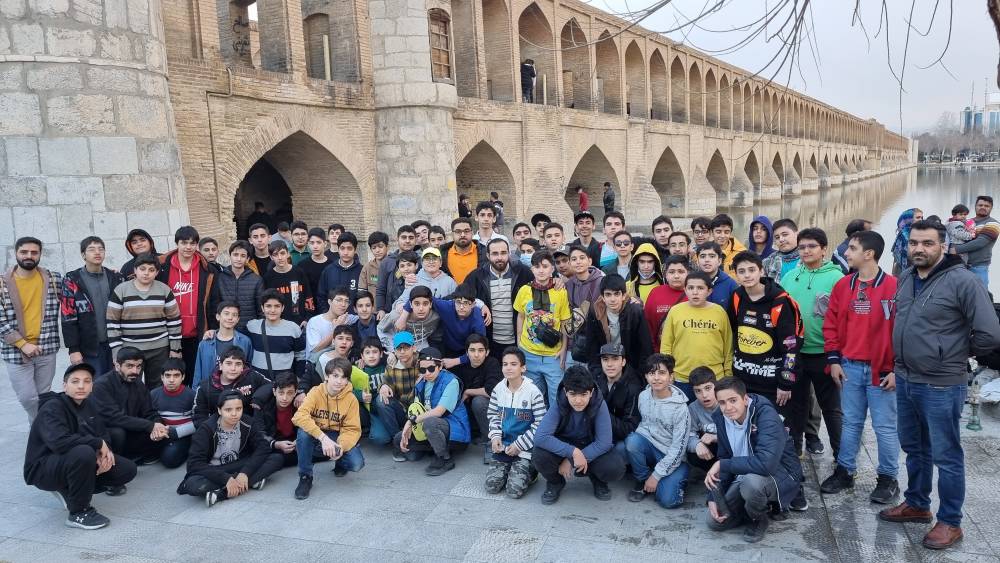 اردوی اصفهان پایه هشتم برگزار شد